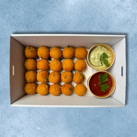 Chicken & Mushroom Arancini Balls