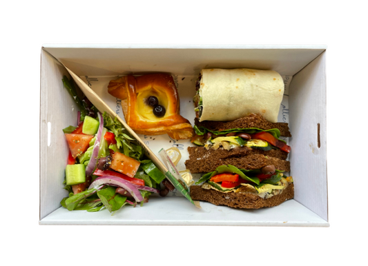 Gourmet Sandwich and Wrap Lunch Box (Vegan)