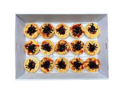 Mini Spider Quiche Platter