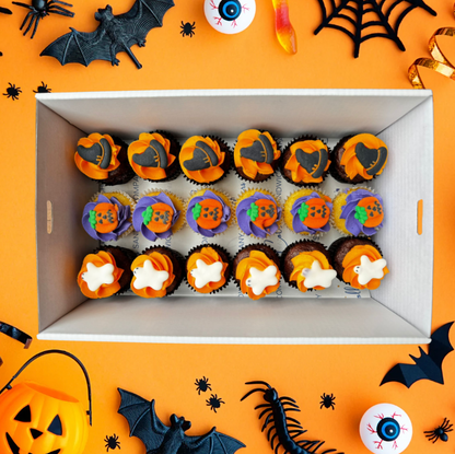 Halloween Mini Cupcakes (Gluten Free)