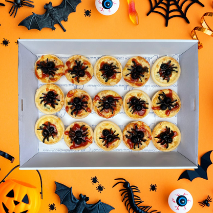 Mini Spider Quiche Platter